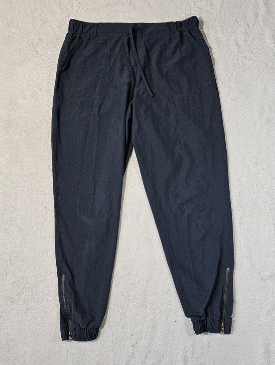 Albion Pants - Albion Navy Blue Elastic Waist Pants